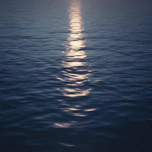 An alternative version focusing on the subtle interplay between moonlight and still waters, this arrangement amplifies the reflective quality with added pauses and softer harp tones, enhancing the listeners' feeling of floating on water under a starry sky.