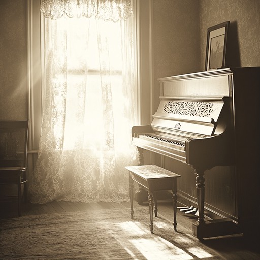 A delicate and intimate composition that weaves together soft piano strokes with light string arrangements, inviting listeners to drift back into cherished memories of yesteryear. The gentle melody flows effortlessly, capturing the essence of tender moments and the whispering winds of the past, perfect for quiet reflection and emotional solace