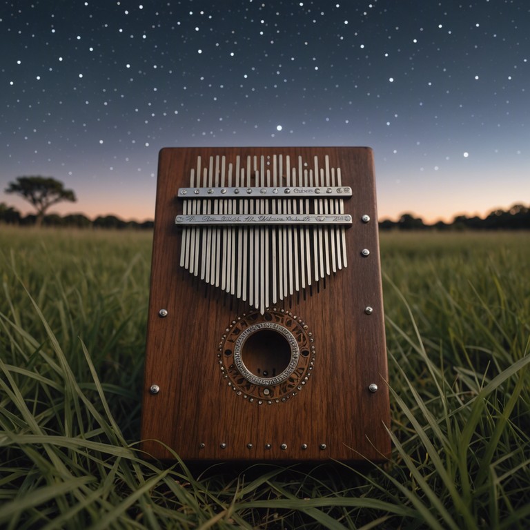 A more focused exploration of the contemplative potential within afrobeat, this alternative version uses the same elements but with heightened emphasis on the kalimba's melodic lines, pushing the listener deeper into a meditative state.