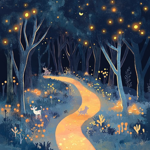 An instrumental piece that weaves whimsical melodies with rich harmonies, evoking a magical journey through an enchanted forest where every corner reveals new wonders and delightful creatures.