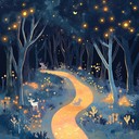 enchanting melodies guide children through a magical forest journey