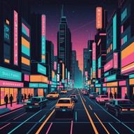 energetic beats, modern city vibes.