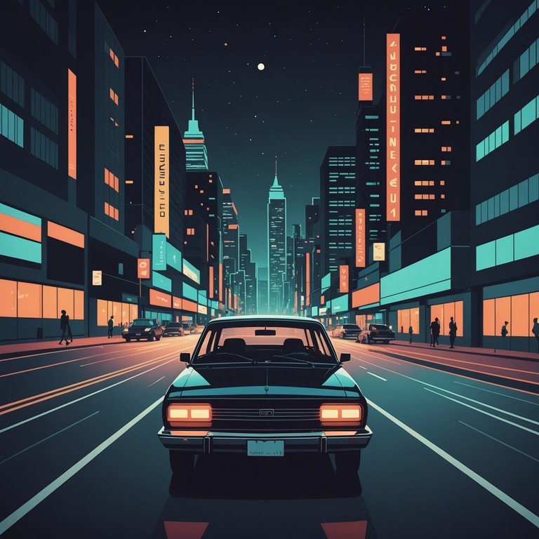 This track encapsulates the essence of a nocturnal drive through a city illuminated by moonlight and street lamps, with deep, resonant bass lines and slow, rhythmic beats characteristic of phonk music. The atmospheric soundscapes blend with occasional hi hats and snares, creating a mesmerizing auditory journey that feels both nostalgic and contemporary