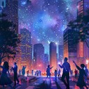 pulsing beats and futuristic vibes for starry night dancing