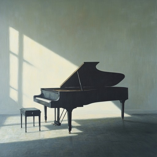 A melancholic neoclassical piece featuring a solitary piano navigating through layers of longing and introspection. Its delicate, sparse notes create a hauntingly beautiful atmosphere, embodying the essence of loneliness and reflection. Perfect for moments of deep contemplation.