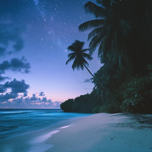 Immerse yourself in an otherworldly journey, blending traditional island melodies with futuristic, cosmic soundscapes. Experience the ethereal atmosphere created by steel drums and synthesizers, converging to transport listeners to a tropical paradise under the stars.