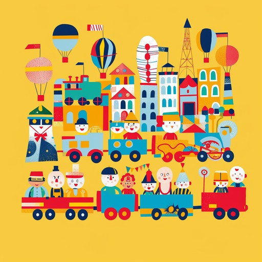 A light, whimsical track featuring childlike toy instruments and gentle rhythms, creating an uplifting and magical atmosphere reminiscent of a nostalgic playtime morning