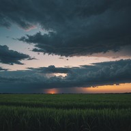 soothing melodies under a fading sun.