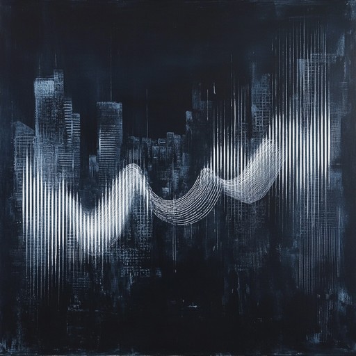 An instrumental track weaving urban soundscapes with groovy basslines and stuttering drum patterns, reflecting the vibrant energy of city life at night.