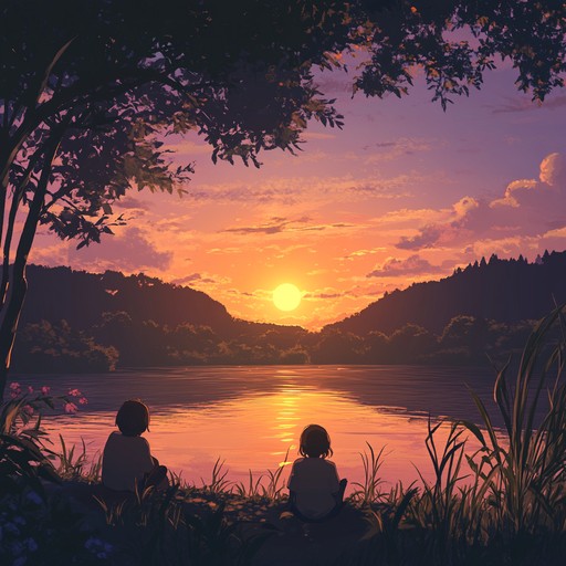 This composition utilizes gentle strings alongside a soulful piano to evoke a heartfelt, romantic atmosphere. It captures the tender moments shared between characters in an anime, providing a soundscape for deep emotions and touching memories.