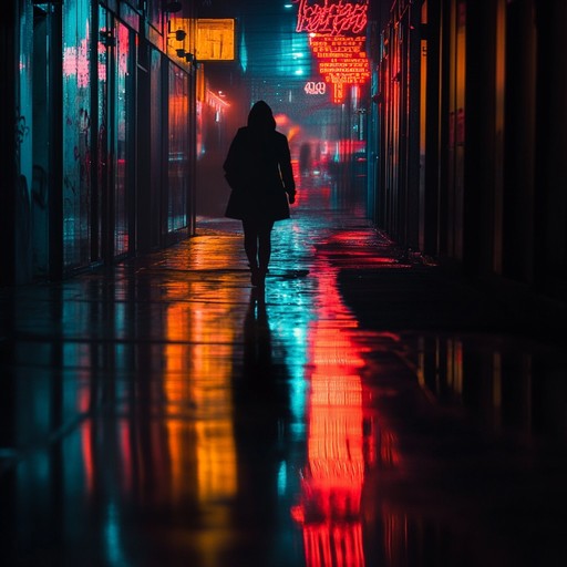 A captivating instrumental phonk track that blends deep rhythms with lush basslines and atmospheric tones, evoking midnight allure in a neon lit cityscape