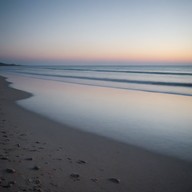 guitar resonates with calm, soothing nightfall