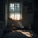 eerie child's melody evoking chills, hauntingly beautiful