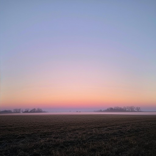 This energetic bluegrass instrumental features fast-paced picking and strumming, with the banjo and fiddle trading off melodic leads. The guitar and mandolin provide a steady rhythmic backbone, while the bass keeps the beat driving forward. The song evokes the feeling of the sun rising over the appalachian mountains, with the dew still on the grass and the birds singing in the trees.