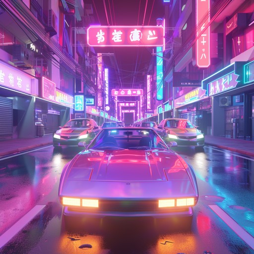 A vibrant, retro instrumental piece blending catchy 80s synthwave melodies and electric guitar, creating a sense of nostalgia and freedom. Its energetic beat and soaring reverb capture the spirit of liberation and self expression