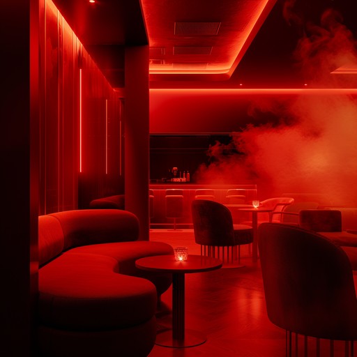 Enter a dimly lit lounge bathed in red light, where eerie melodies dance with shadowy undertones. This piece features a saxophone crooning haunting notes, accompanied by ghostly piano and subtle percussion, creating a sinister and mysterious atmosphere.