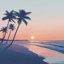 peaceful rumba with summer evening and tropical beach ambiance