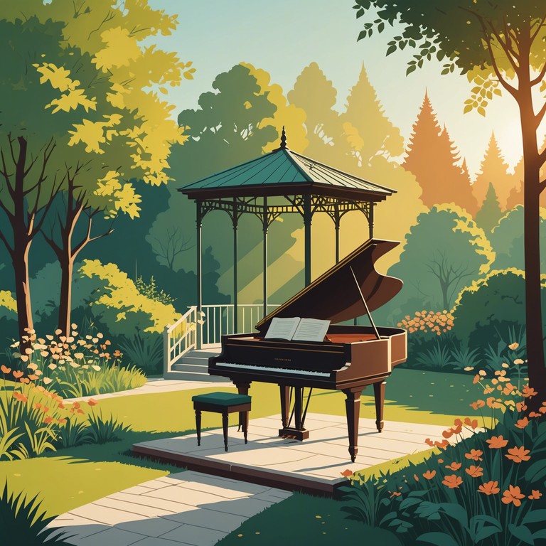 A composition that invites listeners to immerse in the tranquility of the morning, with each note from the harpsichord providing a reflective and almost meditative experience that enhances the calm and elegance of an early day.