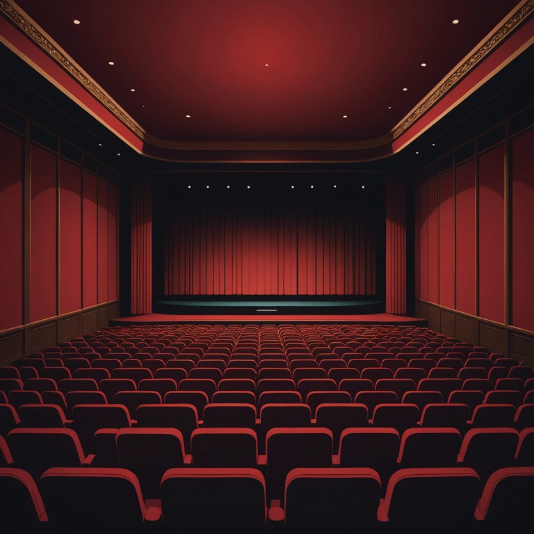 This piece conjures the haunting quietude of an empty theater post performances, evoking a deep sense of loneliness and reflection through sparse melodic structures. The music plays like a delicate whisper across the seats, resonating with the lingering emotions of past performances, each note a poignant reminder of ephemeral art and eternal silence.