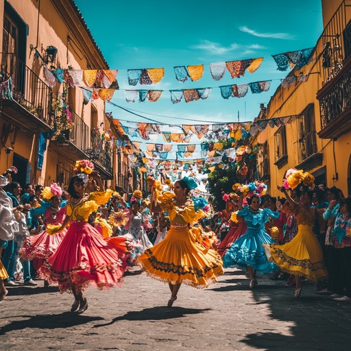 An uplifting cumbia instrumental that brings the spirit of tropical festivities to life with vibrant rhythms and melodies. The song creates a joyful atmosphere that encourages listeners to dance and celebrate.