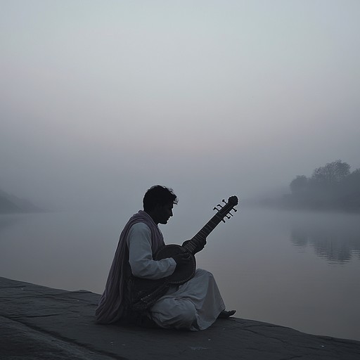 An intense instrumental piece featuring the sitar, blending dramatic hindustani melodies to evoke the mysteries and emotions of ancient india. The composition guides the listener through contemplative soundscapes and intricate musical expressions.