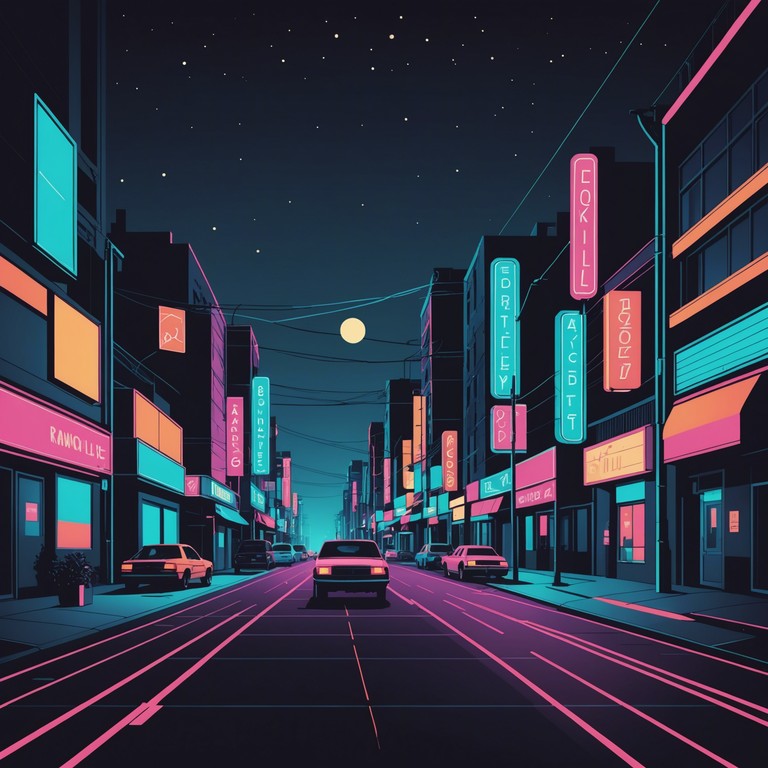 Imagine a serene journey through an illuminated modern city, where each sound encourages deep thought and self assurance. The electric piano carries a melody that meanders like a gentle river through streets lined with the glow of neon signs.