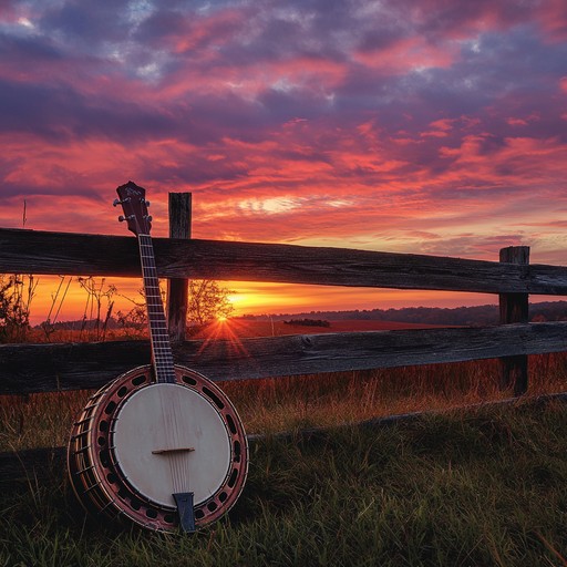 A spirited bluegrass instrumental featuring dynamic banjo rolls and soaring fiddle lines, capturing the essence of freedom and the exhilaration of embarking on new adventures across open landscapes.