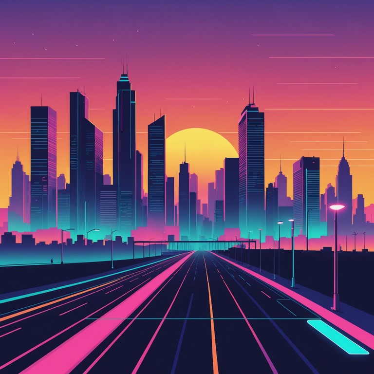 Embark on a journey back to the dazzling 80s era where vibrant synth leads and rhythmic beats blend to create an uplifting and engaging soundscape. Imagine a neon lit city awakening with energy and possibilities as the punchy synths and dynamic bass lines invigorate your senses with a burst of joy and nostalgia.