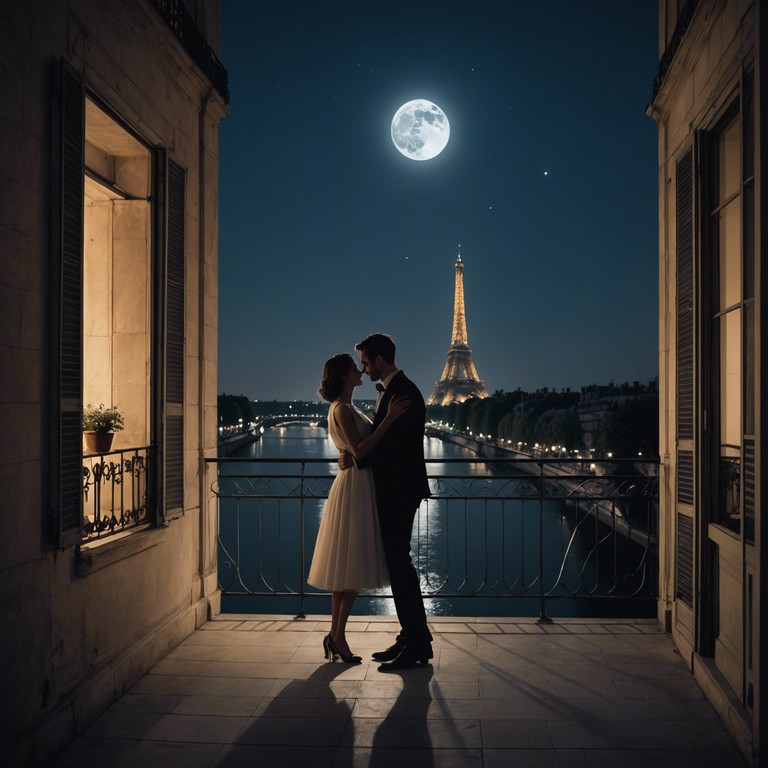 Picture dancing with a beloved under the parisian night sky, surrounded by the whispers of romance and the gentle sway of the waltz. The solo violin sings a melody of deep longing and tender love, creating a timeless night of passion veiled in mystery.