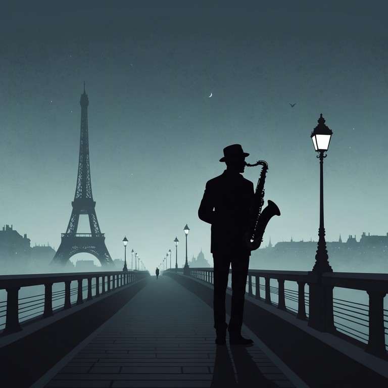 A deeper exploration into the nostalgic nuances of parisian nights, evening reflections by the seine uses the emotional power of the saxophone to draw listeners into a reflective, romantic atmosphere ideal for introspection or a quiet evening.