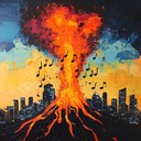 eruptive latin jazz piece expressing raw anger and fiery emotion.