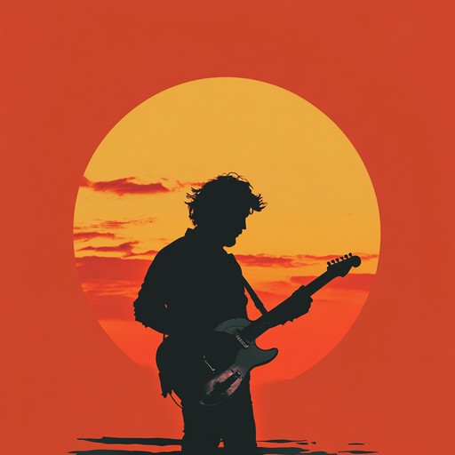 An energetic blues rock jam capturing the essence of joyful ecstasy during a vibrant sunset. The track delivers powerful guitar riffs, dynamic rhythms, and an infectious groove that lifts the spirit.