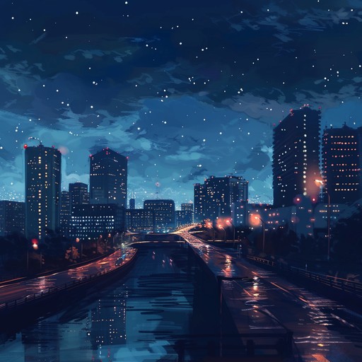 Experience the tranquil evening in an urban setting with this melodic phonk track. This piece combines relaxing beats and soft melodies, encapsulating the calm and reflective mood of twilight in the city.