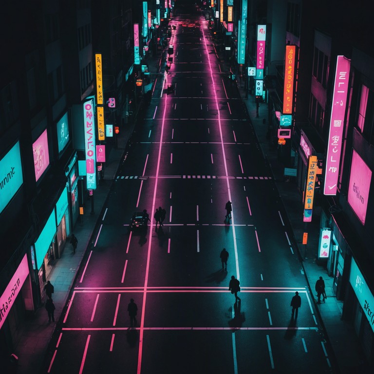 Dive deeper into the futuristic city nights with city lights flare, capturing the essence of edgy street culture through aggressive beats and neon lit synthesizer melodies. This alternative mix pushes the boundaries of future bass, highlighting an even more prominent cyberpunk influence.