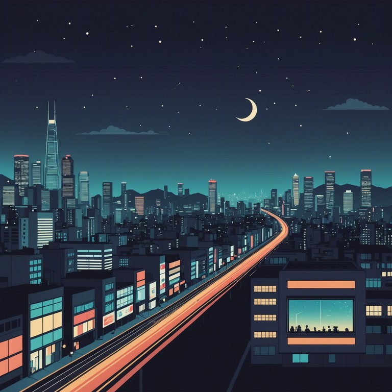 Imagine a serene drive through the midnight streets of seoul, the city lights blurring into streams of vibrant colors as soft, soothing beats capture the essence of a calm, urban night. Chill sensations and gentle rhythms make this a perfect track to unwind to