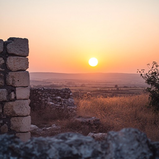 An instrumental piece featuring dramatic swelling strings and klezmer influences, depicting the historical significance and emotional depth of ancient jerusalem. Themes of beauty, conflict, and resilience are interwoven to create a powerful auditory experience.