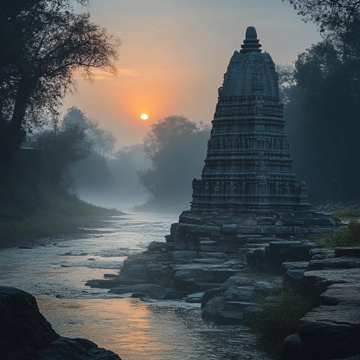 A reflective hindustani instrumental focusing on tranquil melodies delivered through the sitar, supported by gentle tabla beats and a continuous tanpura drone. Perfect for deep meditation and soulful journeys inward.