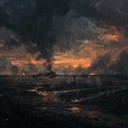 tenebrous themes with dramatic orchestral crescendos building suspense.