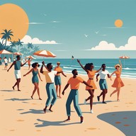 feel good rhythmic pop for sunny beach parties