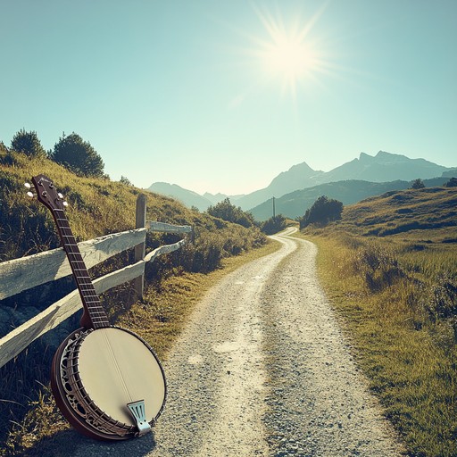 An energetic and uplifting bluegrass instrumental that blends traditional appalachian sounds with a modern twist, creating a sense of liberation and new beginnings. The fast paced banjo melodies intertwine to evoke images of open landscapes and boundless possibilities.