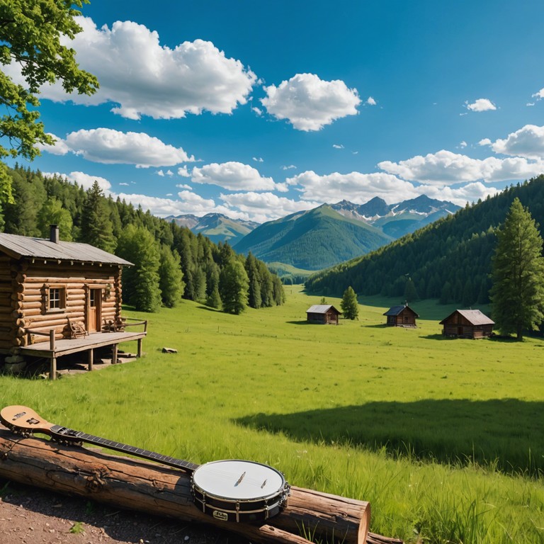 This track embodies the spirited essence of appalachian bluegrass, intertwined with a sense of freedom and highland adventures, through fast paced, uplifting banjo tunes that carry the listener over misty mountains and green valleys.