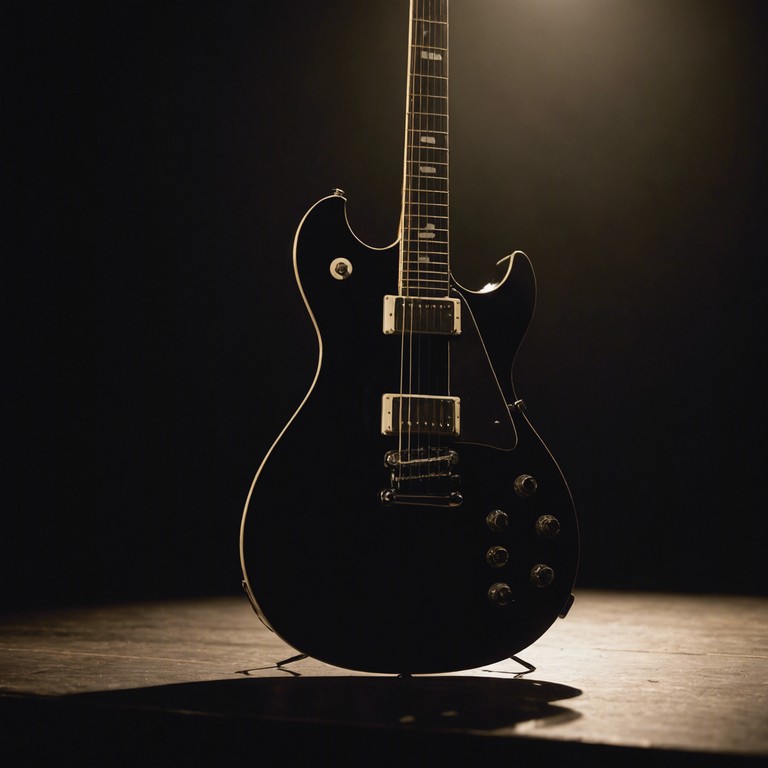 Imagine a dimly lit bar at the edge of town where the sound of a gritty electric guitar cuts through the haze of cigarette smoke. Each note tells a tale of heartbreak and resilience, resonating with the struggles and triumphs of life. The blues rock track features powerful, soulful guitar solos that embody the spirit of blues infused with the raw energy of rock.