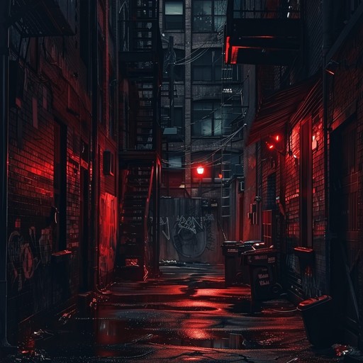 A haunting and ominous trap beat with eerie synths, deep 808 basslines, and hard-hitting drums. The track evokes a sense of danger and suspense, like walking through a dark alley in the middle of the night. The melodies are minimal and repetitive, allowing the unsettling atmosphere to take center stage.