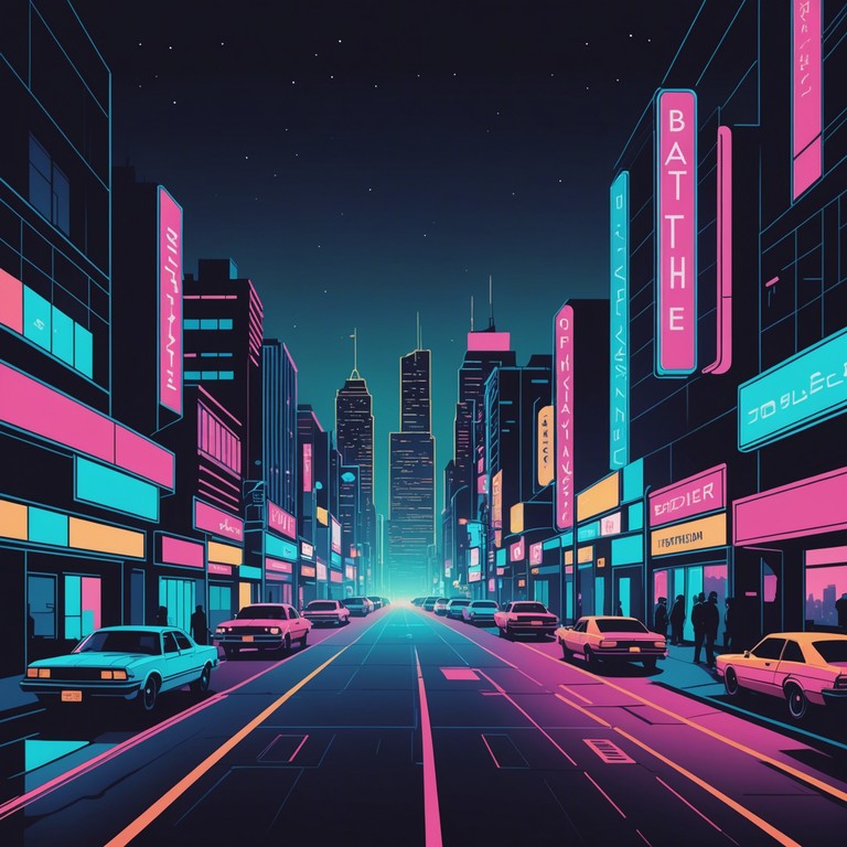 This track captures the essence of a melancholic journey through bustling city streets under neon lights, with pulsating dancepop rhythms and deep, introspective melodies played on a synthesizer. The song combines the energy of dance with the soulful depth of melancholy, perfect for reflective night drives or atmospheric party wind downs.