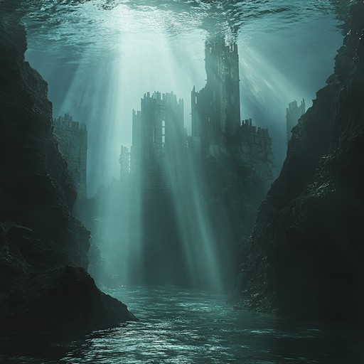 Imagine exploring the submerged city of atlantis, where ethereal, otherworldly voices resonate through sunken temples and coral gardens. The sound captures the mystery and profound depth of the ocean, with each note echoing off the ruins like a siren's call to the surface world. The composition harnesses the qualities of harmonics laced with reverberations unique to underwater acoustics, inviting listeners on a mesmerizing audio journey into the mythical underwater city.