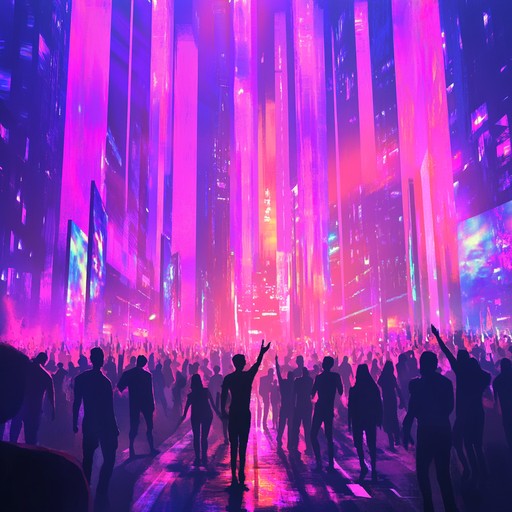 Packed with vibrant synths and punchy beats, this track brings the excitement of a neon lit dance party to life. It’s an energetic and fun instrumental that makes you feel like you are partying in a colorful, futuristic cityscape.