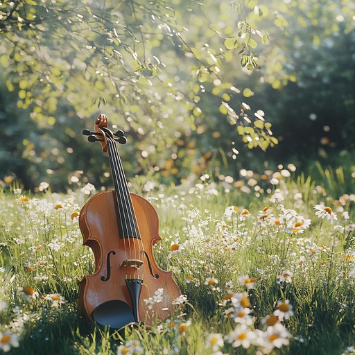 A lively and free spirited instrumental piece that combines playful melodies with euphoric harmonies, evoking feelings of happiness and the exuberance of springtime. The composition showcases rapid passages and dynamic contrasts, leading listeners through a journey of elation.