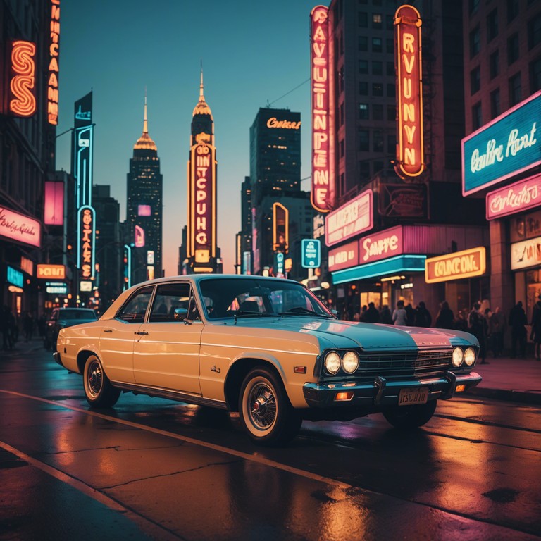 Imagine yourself driving through a retro futuristic cityscape as sunset falls, colors bleeding into the horizon while the track explores themes of hope, memory, and emotional depth, providing a backdrop to your own introspective journey.