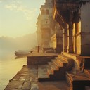 melodic reflections inspired by sacred ghats and morning prayers