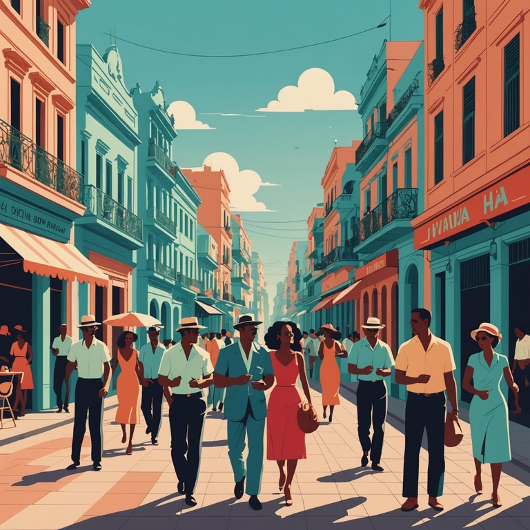 Immerse yourself in a deeper exploration of cuban music with intoxicating conga beats and a melody that transports you directly to an enchanting evening in havana. Ideal for thematic parties or cultural festivals.